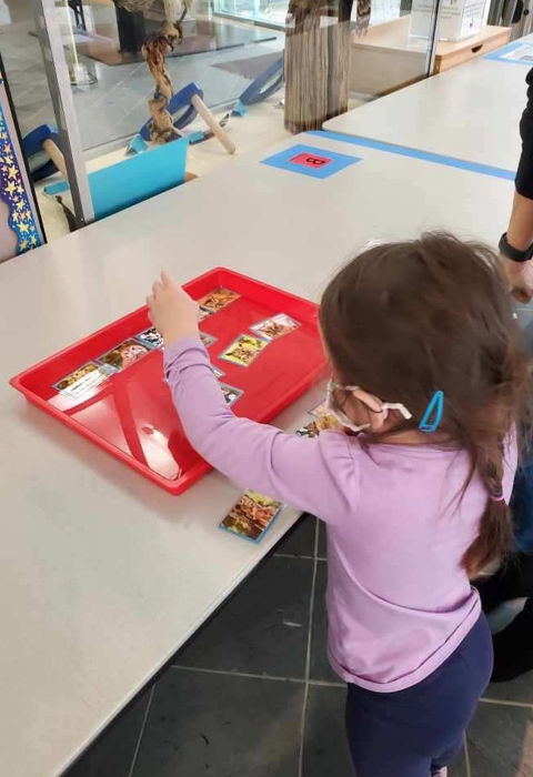 Kid learning at Patuxent