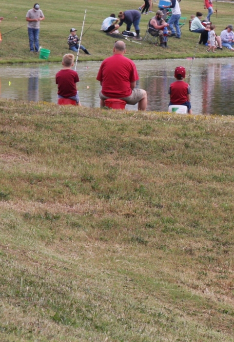 Family Fishing at Mammoth Spring National Fish Hatchery