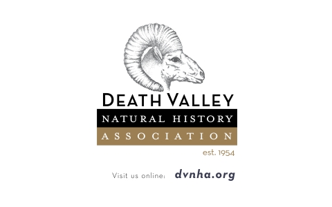 Logo of Big Horn sheep, with text Death Valley Natural History Association