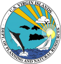 Logo of U.S. Virgin Islands Department of Planning and Natural Resources 