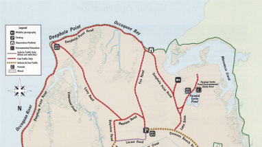 Visitor Informational Sheet Map