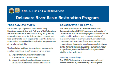 a screenshot of the front page of a fact sheet