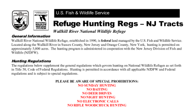 2023 Hunt Regulations Wallkill River National Wildlife Refuge New Jersey Tract.pdf