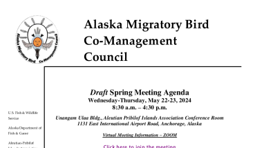 AMBCC Spring Meeting Notice - May 22-23, 2024