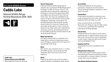 Caddo Lake Hunt Brochure 2024-2025