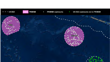 Seamounts of the Pacific Remote Islands Marine National Monument