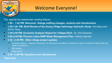 Pocosin Lakes Update - 9/26/2023