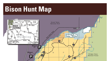 2024 National Elk Refuge (Bison Hunt Map)