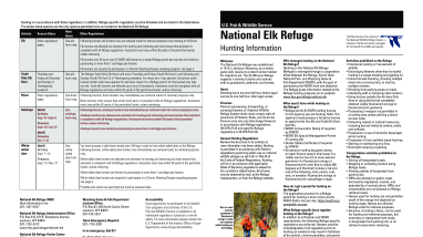 2024 National Elk Refuge Hunt Brochure