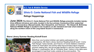 June 2024 Conte Refuge Happenings