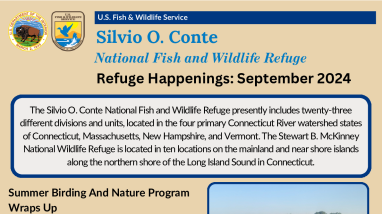 September 2024 Conte Refuge Happenings
