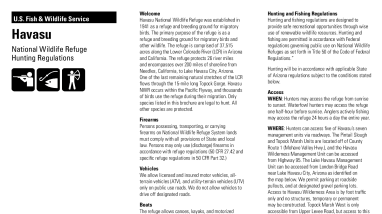 Havasu Hunt Brochure