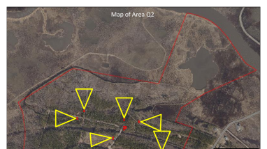 Blackwater NWR Area Q2 Map