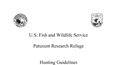 Patuxent Hunt Guidelines 2025-2026