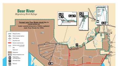 Alternate Auto Tour Route Map & Brochure