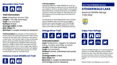 Steigerwald Lake NWR Map May 1