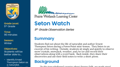 5th Grade Winter Seton Watch