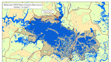Blackwater NWR Seasonally Closed Waters