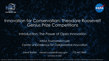 Keynote Presentation by Steven Rader Oct 2022 TRG Council Meeting