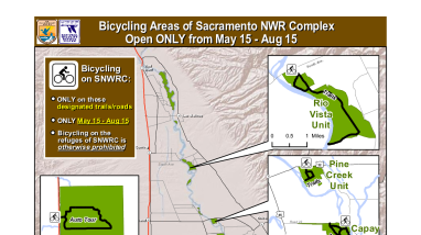 Sacramento National Wildlife Refuge Complex Bicycling Areas
