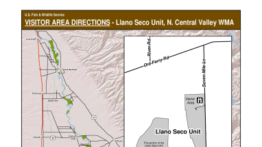 Llano Seco Unit Directions at Sacramento National Wildlife Refuge Complex