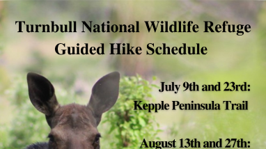 Guided Hike Flyer 2022 Turnbull NWR