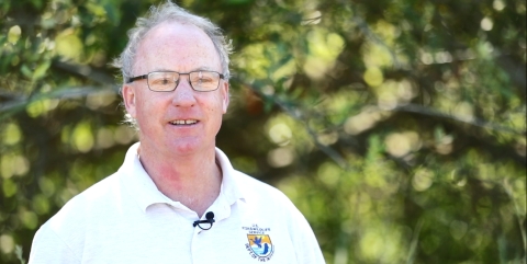 Conor Shea smiling at the camera