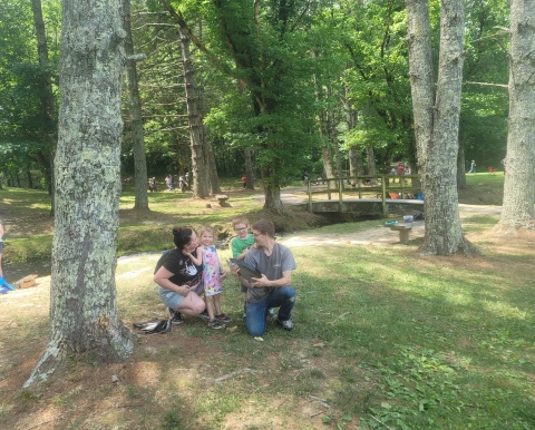 Large fish caugh at Dale Hollow NFH Kids Fishing Rodeo