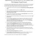 Modoc NWR's Youth Hunt Application & Instructions
