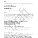 Draft Compatibility Determination WBI Energy ROW Permit