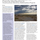 Frequently Asked Questions for Nonstructural Shoreline Stabilization Projects