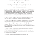 II.A.2.g M/V Selendang Ayu Oil Spill Natural Resource Damage Assessment and Restoration Trustee Resolution 2025-02: Public Release of Final Damage Assessment and Restoration Plan and Environmental Assessment for Marine Resources