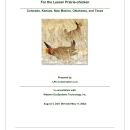 Lesser prairie-chicken oil and gas Habitat Conservation Plan documents