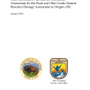 Draft Restoration Plan and Environmental Assessment for the Duck and Otter Creeks Natural Resource Damage Assessment
