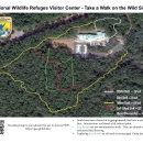 Coastal North Carolina NWRs Gateway Visitor Center Trail Map