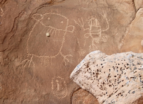 Native American Rock Carvings