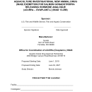STUDY PROTOCOL FOR A COMPASSIONATE AQUACULTURE INVESTIGATIONAL NEW ANIMAL DRUG (INAD) EXEMPTION FOR SALMON GONADOTROPIN-RELEASING HORMONE ANALOGUE (sGnRHa – OVAPLANT-L) (INAD 13-298)