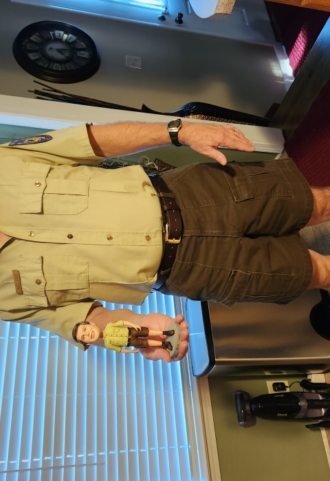 Photo of Bill Lynn, a biologist with the U.S. Fish and Wildlife Service