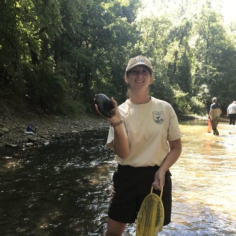 Picture of Fish and Wildlife Biologist, Marissa Reed.
