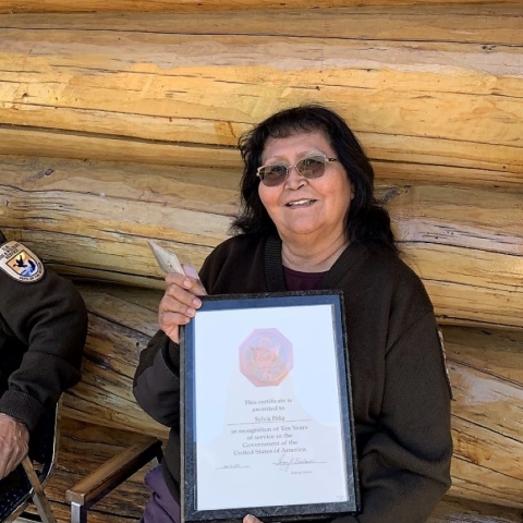 Sylvia Pitka at Tetlin National Wildlife Refuge