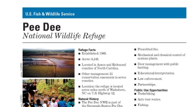 An image of the refuge fact sheet.