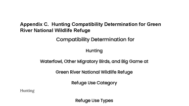 Front of the Compatibility Determinization.