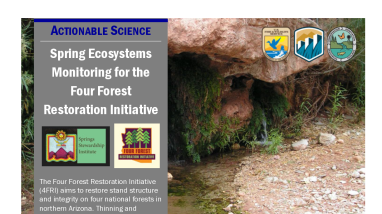 Spring Ecosystems Monitoring 4FRI Handout
