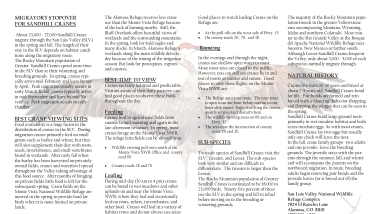 Sandhill Crane Viewing Guide - 2024