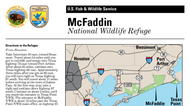 McFaddin NWR Brochure 3-4-25