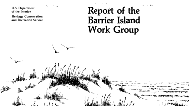 1978 Report of the Barrier Island Work Group