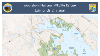 Moosehorn Map Edmunds Unit - Updated 2025