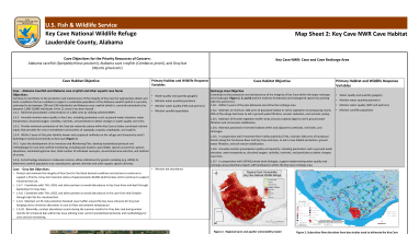 Map Sheet 2 - Key Cave NWR Cave Habitat