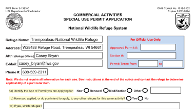 Form 3-1383-C Commercial Activities Special Use Permit Application_Trempealeau National Wildlife Refuge_Trapping_2025