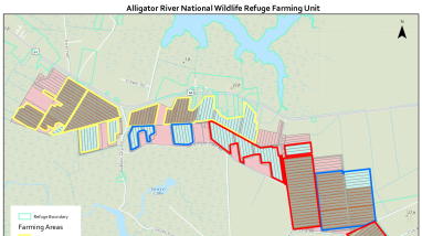 Alligator River Farm Area Maps